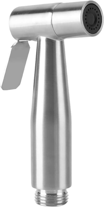 Handheld Bidet Sprayer voor Toilet, RVS Douchekop voor Badkamer, Water Spray Kit met Ergonomisch Ontwerp en Eenvoudige Installatie