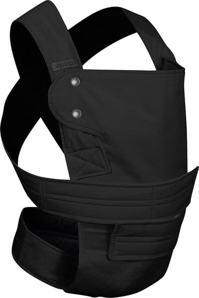 Babydrager voor pasgeborenen - Marsupi versie 2.0 (S/M zwart/zwart)