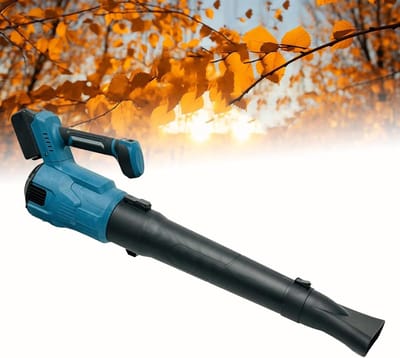 Elektrische Bladblazer - Tuinblazer Krachtig - Tuinonderhoud Gemakkelijk - Instelbare Snelheden - Twee Batterijen - Zwart