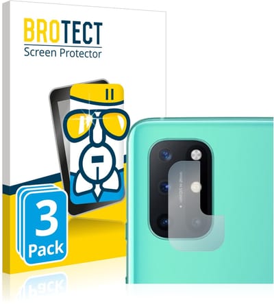 Screenprotector 3 Stuks voor OnePlus 8T (ALLEEN Camera Lens) Beschermglas transparant