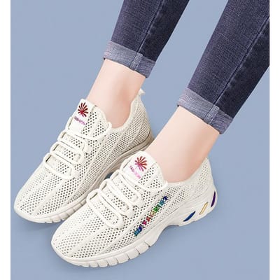 Nieuwe Dames Casual Schoenen Tiener Sneakers Mode Zachte Zool Comfortabele Hardloopschoenen Dames Casual Schoenen 40