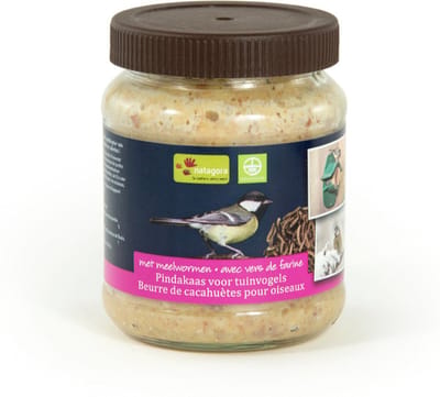 Pindakaas met meelwormen - 330 g