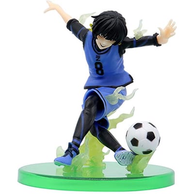 Hoge Kwaliteit Anime BLUE LOCK Jie Shiyi Nagi Makoto Shirou Voetbal Yoichi Bachira Meguru Figuren Actiefiguur Model Speelgoed voor Kinderen Gif blue