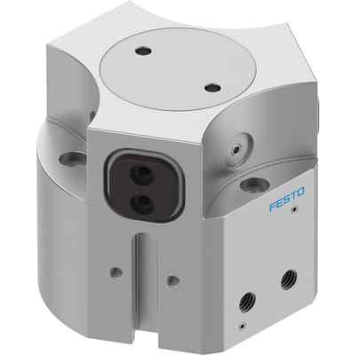 Festo Driepuntsgrijper 4mm Slag - Bouwgrootte 35 Dubbelwerkend - 1163039