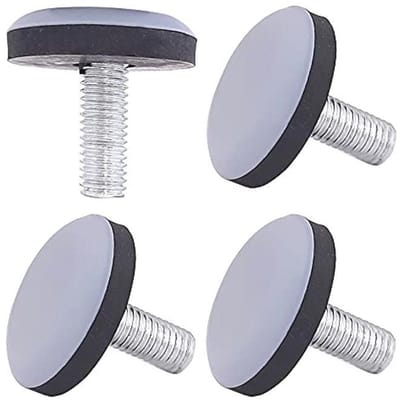 Meubelglijders met Schroefdraad - Teflon Glijders voor Meubels (4 Stuks)