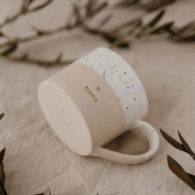 Mok Mama - Tas - Aardewerk - Handgemaakt - Servies - Decoratie - Geschenk - Cadeau - Koffie - Thee - Origineel Cadeau - Uniek - Moederdag