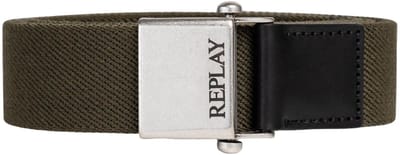REPLAY riem Belt W95 Climbing Ivy groen