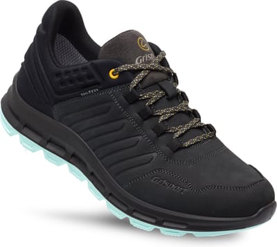 Grisport Street Low Wandelschoenen Unisex - Black/Mint - Maat 37