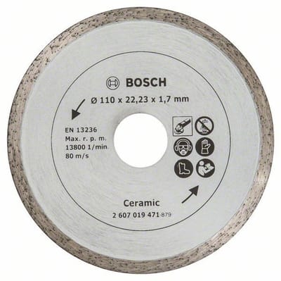DIAMANTSCHIJF 110MM -  TEGELS
