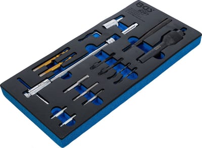 BGS Bougie demontage- en schroefdraadreparatieset M8, M10 17 delig