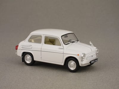 Modelauto ZAZ 965A white - Schaal 1:43
