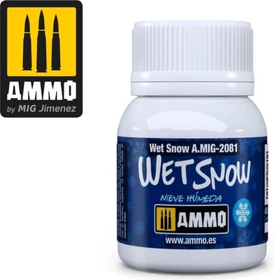 AMMO by Mig Jimenez Modelbouwdecoratie - MIG 2081 Wet Snow - 40ml Effecten potje