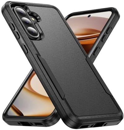 Back Cover Geschikt voor Samsung Galaxy A36 | Rugged Hoesje | Beschermhoes | Schokbestendige Hardcase | Shockproof | Tegen Vallen | Zwart