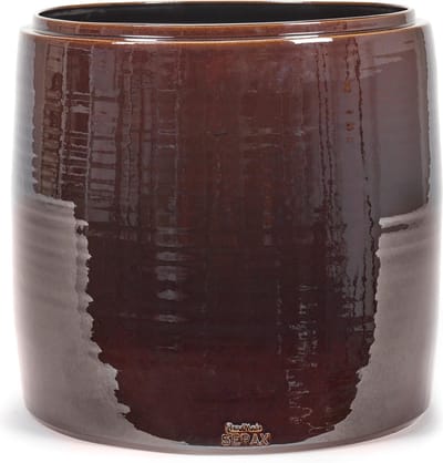 Serax Bloempot Bruin D 38 cm H 38 cm