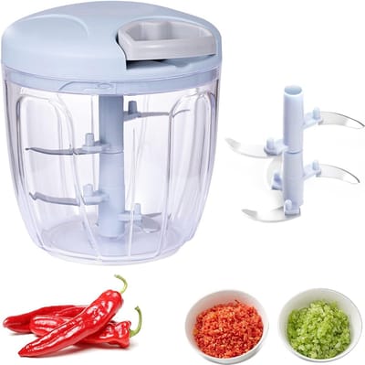 Groentehakker - Uiensnijder - Uienhakker - Groentesnijder - Handmatig - Hakmolen - Must have voor in de keuken!