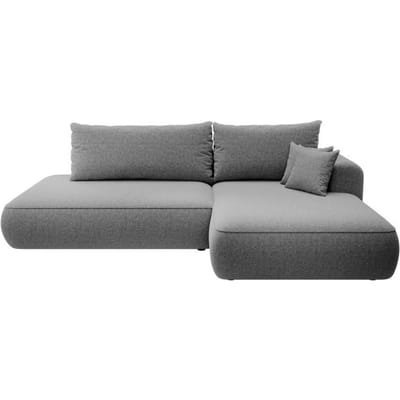 Hoekbank met slaapfunctie Fermizzi rechts chenille | Selsey Design