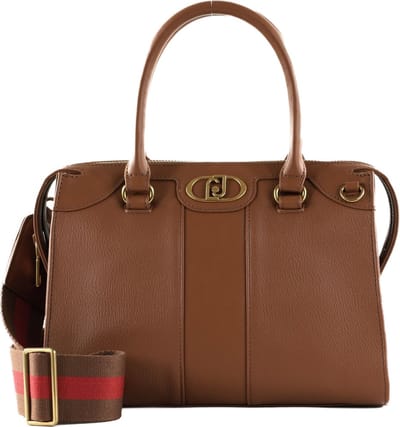 LIU JO Handtas Schoudertas Anaba Boston Bag Deer Bruine