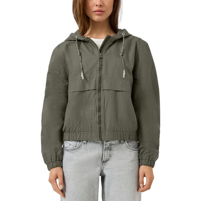 s.Oliver -qs Jackets Outdoor Army Green Maat: XL | Korte Jassen Outlet | Dames | Bruin