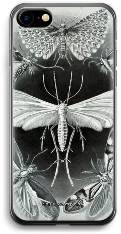 Case Company® - Hoesje geschikt voor iPhone SE 2020 hoesje - Haeckel Tineida - Soft Cover Telefoonhoesje - Bescherming aan alle Kanten en Schermrand