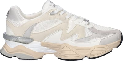 Steve Madden Speeder Sneakers Laag - Wit - Maat 36