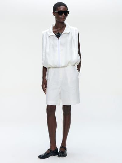 Nariko linnen pants | Off White - Off White / S
