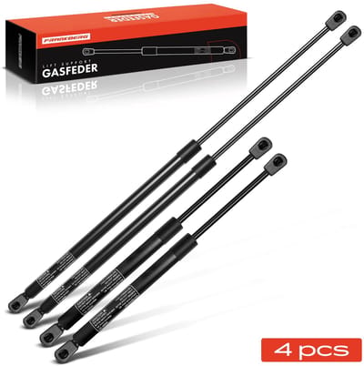 Frankberg 4x Gasveer Motorkap Achterklep voor KIA Sorento I JC