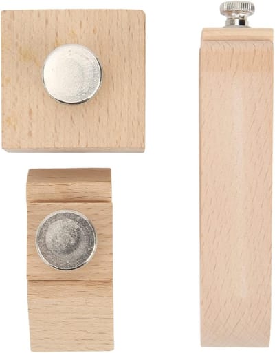 3-delige Houten Schuurblok Set voor Interieur Polijsten, Handmatig Schuren en Afwerken