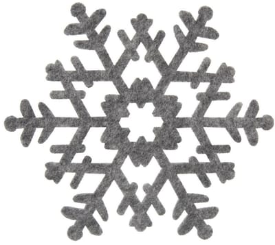 Orion Serie - Onderzetter - Filc - Grijs - 13,5 cm