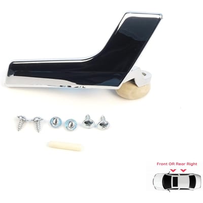 BDP972 Poignée de porte intérieure Chrome brillant Plaqué Côté droit 2047202763 pour Mercedes W204