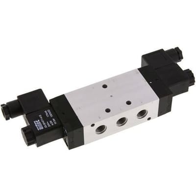 5/3 G1/4'' Middenuitlaat Magneetventiel 230V AC 3-10bar/42-140psi Airtec