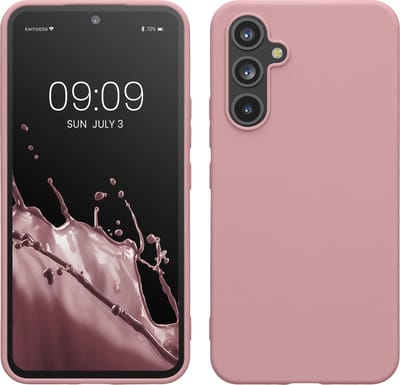 kwmobile telefoonhoesje geschikt voor Samsung Galaxy A54 5G - Hoesje voor smartphone - Back cover in oudroze