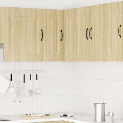 vidaXL - Keukenwandhoekkast - Kalmar - bewerkt - hout - sonoma - eikenkleurig