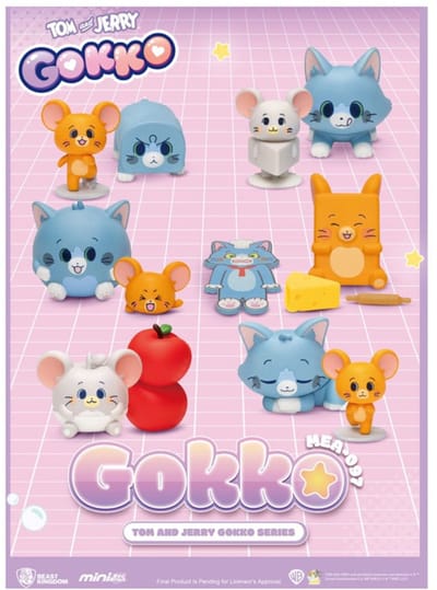 Tom & Jerry Gokko Series figures Blind Box (6)