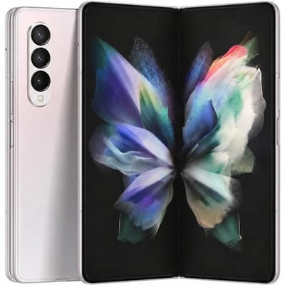 Samsung Galaxy Z Fold3 5G Ontgrendelde Dual SIM Smartphone 12GB+256GB/512GB 512GB zilver