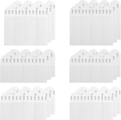 Set van 36 Paar (72 Strips) met Ophanglussen, Zelfklevend en Waterproof voor het Ophangen van Lijsten en Decoraties zonder Boren