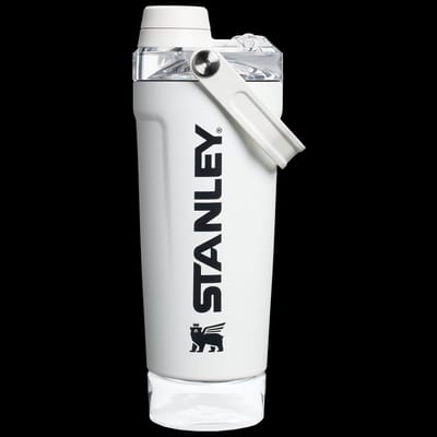 Stanley Twist Flip 2.0 Waterfles met draaidop met springveer 0.47L - 10 Uur Koud - 2 Dagen Koud Met IJs - Roestvrijstalen Drinkfles - BPA Vrij - Lekvrij - Vaatwasserbestendig - Black