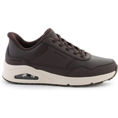 Skechers UNO-BANKSIA LUXE Heren Instappers - Chocolate