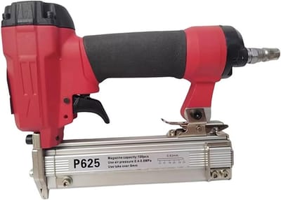 Nietmachine - Spijkerpistool Tacker - Hout Afwerking - Lichtgewicht Draagbaar - 100 Nietjes - Zilverkleurig