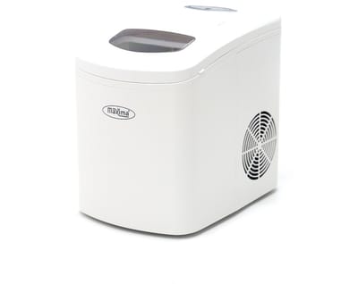 Maxima Ijsblokjesmachine 10-12 Kg/Dag - Holle Ijsblokjes - Luchtgekoeld - Wit