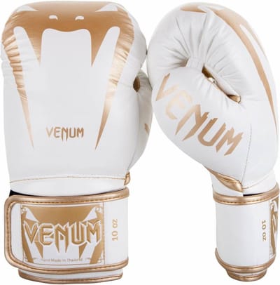 Venum Giant 3.0 Bokshandschoenen Wit Goud - 10 OZ