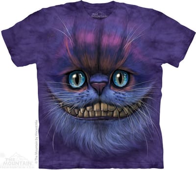 T-shirt Big Face Cheshire Cat S