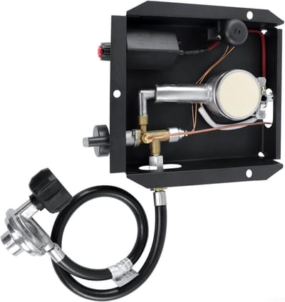 Terrasverwarming Brander - Vervangingsmodule Controle - Buiten Verwarmen - 47000 BTU Capaciteit - 32 x 30 x 9 cm