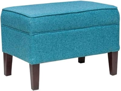 Houten Voetenbank - Zitkruk - Ontspannen Zitten - Massief Hout - 90cm - Veelkleurig