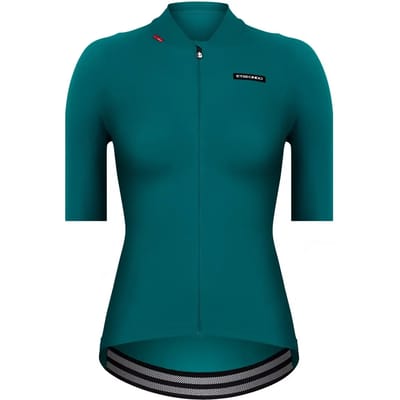 Etxeondo Alda 110lw Korte Mouw Wielertrui Groen XL Vrouw