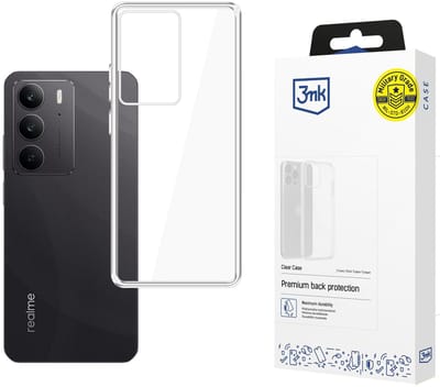 3Mk Clear Case Voor Realme C75 Anti-Kras Bescherming Transparant
