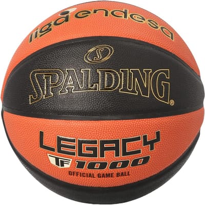 Basketbal Maat 7 Zwart Oranje Indoor Wedstrijden