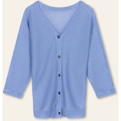 Oilily Kreate Omkeerbaar Vest- maatXXL Blauw indigo