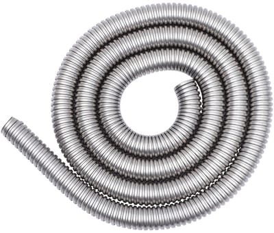 Dailygoods- Kabelbescherming 3 Meter - Flexibele Kabelbeschermslang - Roestvrijstalen Draadslang - Kabelbeheer - Draadbeschermslang - Professionele Duurzaamheid - Kabelslang