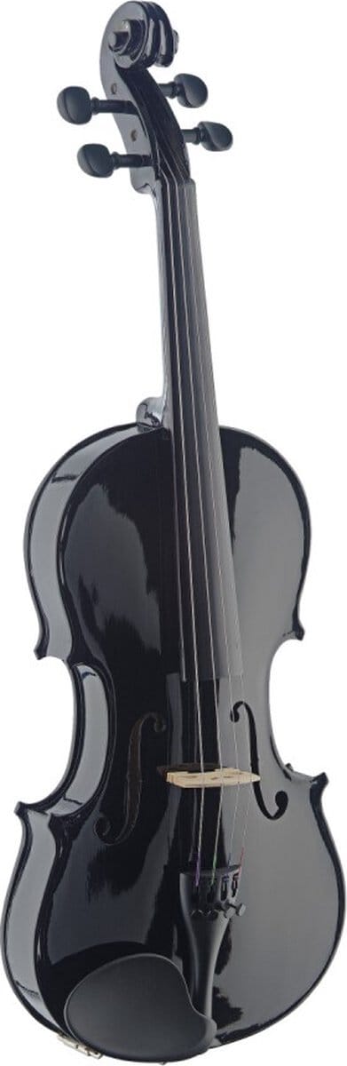 Stagg VN 4/4 TBK viool zwart met soft-case