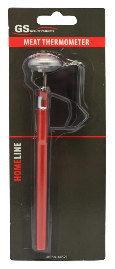 Vleesthermometer voor Braadvlees – 155mm – Geschikt voor gebruik bij Oven & BBQ – Voedselthermometer